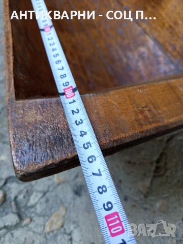 Старо Голямо Дървено Корито Нощва За Месене На Тесто., снимка 12 - Антикварни и старинни предмети - 50648928