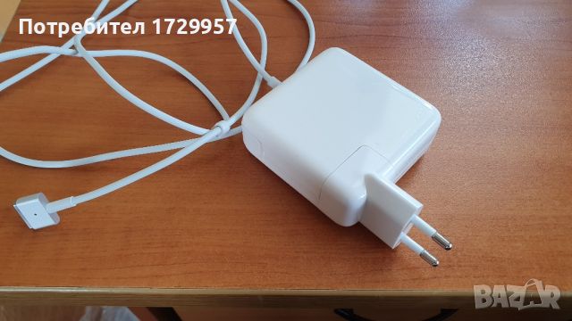 Захранване за Macbook 16.5V 3.65A 60W  модел SF-165365/ A1435 зам., снимка 2 - Кабели и адаптери - 45650467