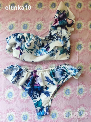 дамски бански с една презрамка