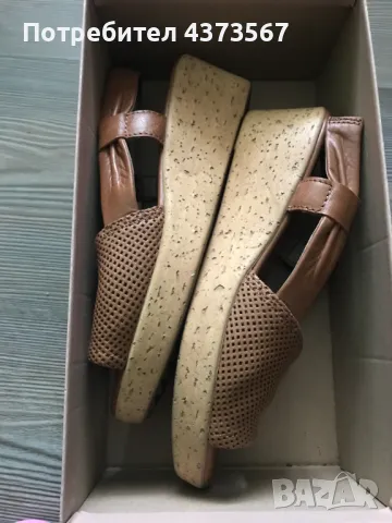 Дамски италиански сандали от естествена кожа, марка The Flexx, обувани само веднъж. , снимка 2 - Сандали - 49364368