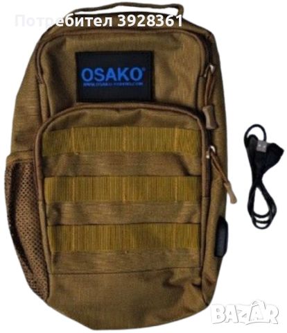 Чанта за риболов на спининг - OSAKO SPINNING BAG POWER BANK, снимка 2 - Такъми - 46066831