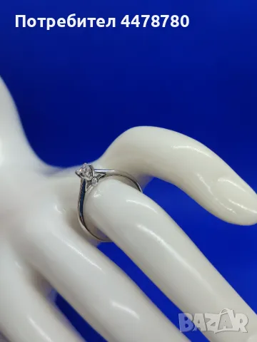 Годежен Пръстен с Диаманти, снимка 3 - Пръстени - 50403808