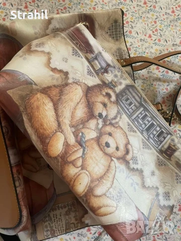 Кафява чанта с мечета, снимка 7 - Чанти - 51319626