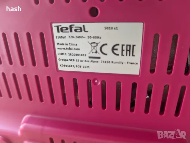 Уред за десерти и сладкиши Tefal Cake Factory Delices KD810112, 5 автоматични програми + ръчно управ, снимка 6 - Други - 43020914