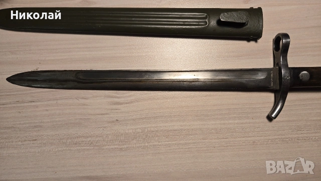 Щик, нож за Финландски мосин-наган м 1928, снимка 5 - Антикварни и старинни предмети - 53624509