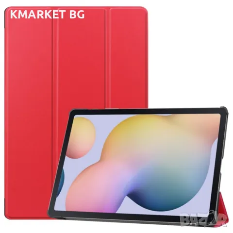 Samsung Galaxy Tab S7 Plus T970 Кожен Калъф и Протектор, снимка 3 - Калъфи, кейсове - 48305806