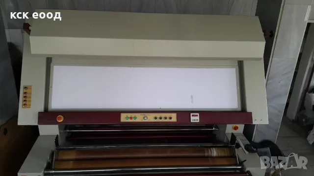 Продава !!! Машина за навиване, измерване и окачествяване на плат на ролки. , снимка 1