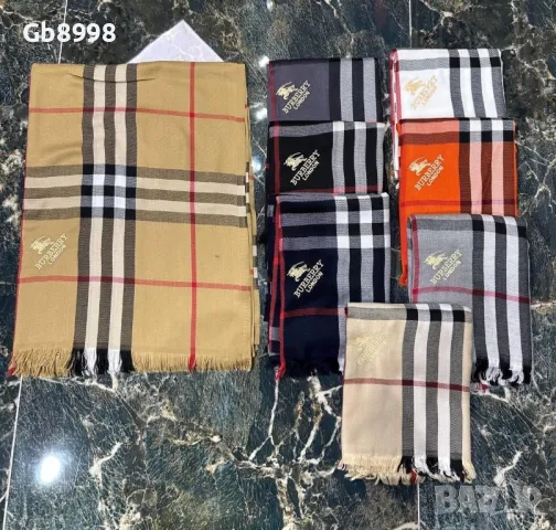 Шал Prada, Burberry, снимка 12 - Шалове - 47191332