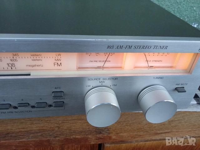 Красив аналогов тунер "Филипс" АН 103, снимка 3 - Ресийвъри, усилватели, смесителни пултове - 52249755