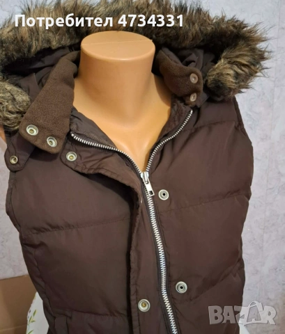 GAP Дамски Елек с качулка, снимка 2 - Елеци - 53697955