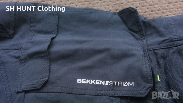 Bekken & Strom MOELV HÅNDVERKSBUKSE 4-VEIS STRETCH Pant размер 3XL еластичен работен панталон W4-527, снимка 9 - Панталони - 52027938