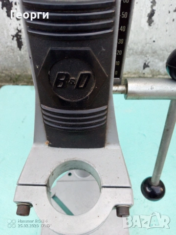 Стойка за бормашина Black/Desker, снимка 3 - Бормашини - 53622536