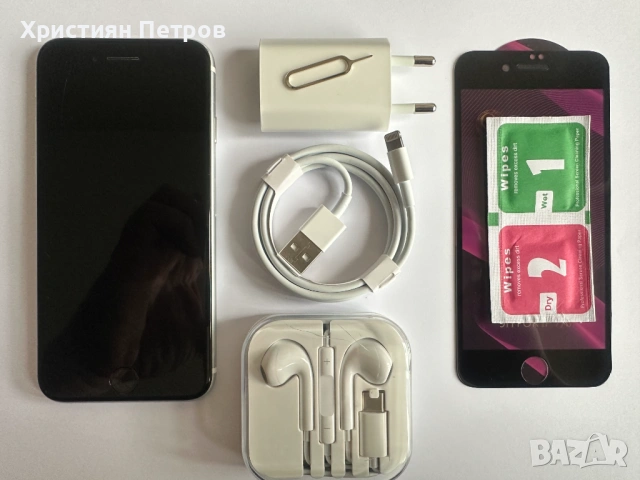 iPhone SE 2020 - БЯЛ - 64GB - Фабрично Отключен - НОВА БАТЕРИЯ !!!