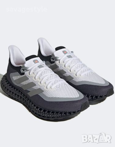 Унисекс Маратонки ADIDAS 4D Fwd Running Shoes White/Grey, снимка 3 - Маратонки - 46321600