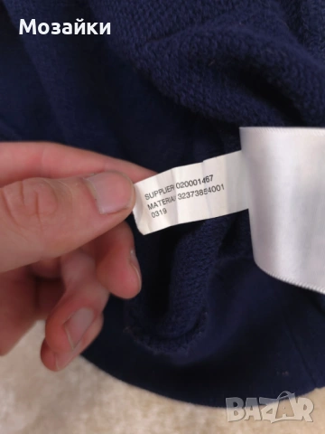 Polo Ralph Lauren Hoodie употребяван, S-M, colorblock с RL patch, снимка 8 - Суичъри - 53596379