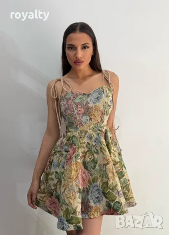 Стилна дамска рокля , снимка 2 - Рокли - 50273040