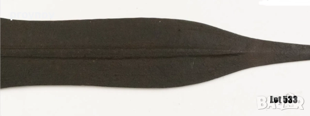 Бойно магическо копие на племето Емпуте Мболе 51 см., снимка 3 - Антикварни и старинни предмети - 52066922