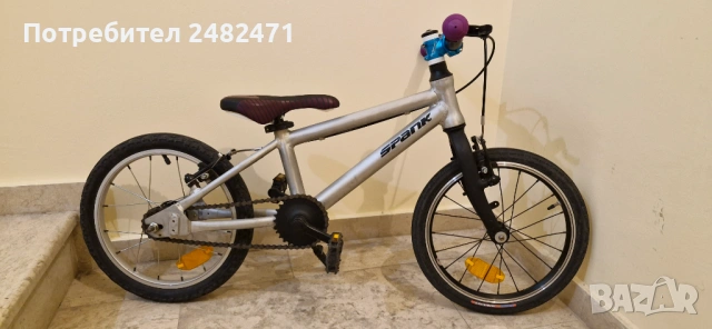 Алуминиева детско колело 16" за деца 3-6г