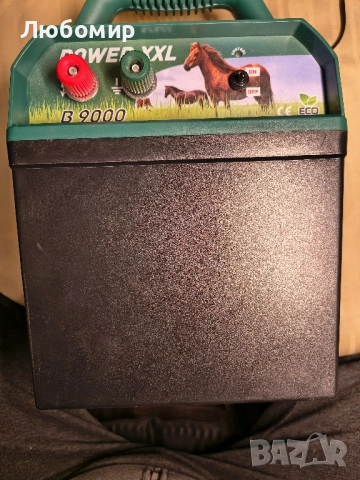 Електрическа ограда 9V "Power XXL B 9000" + батерия + аксесоари , снимка 5 - Други животни - 52109357