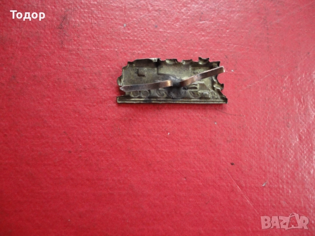 Бронзов знак значка  кокарда локомотив 4804, снимка 4 - Колекции - 52834755