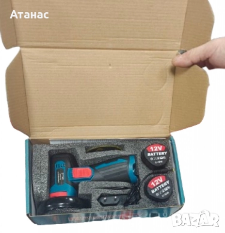 Акумулаторен ъглошлайф 12V – Компактен, мощен и удобен, снимка 4 - Ъглошлайфи - 52617134