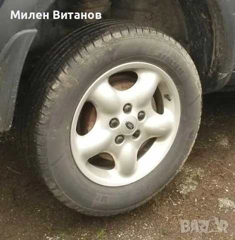4 бр. джанти с гуми 16'' за Land Rover Freeander