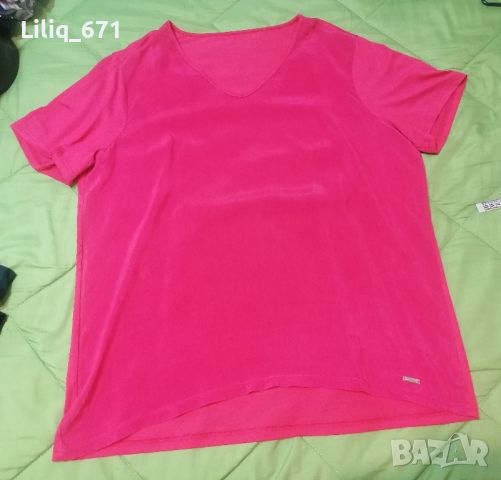 Розова блузка , снимка 4 - Тениски - 45864897