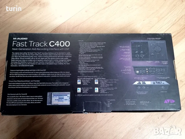 M-Audio Fast Track C400, снимка 6 - Други - 53003974
