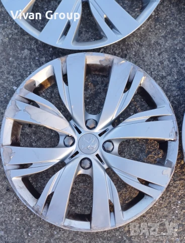 15 цола оригинални тасове Пежо, снимка 3 - Аксесоари и консумативи - 51062902