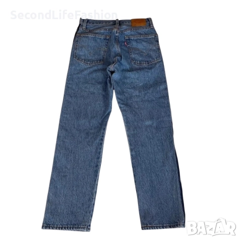 Дънки Levi's 501Big E Mom висока талия размер 26, снимка 8 - Дънки - 52574240