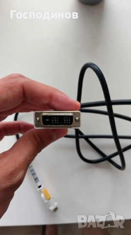 Продавам HDMI-HDMI кабел Lenovo (оригинален) + DVI-D кабел, снимка 4 - Кабели и адаптери - 51390732