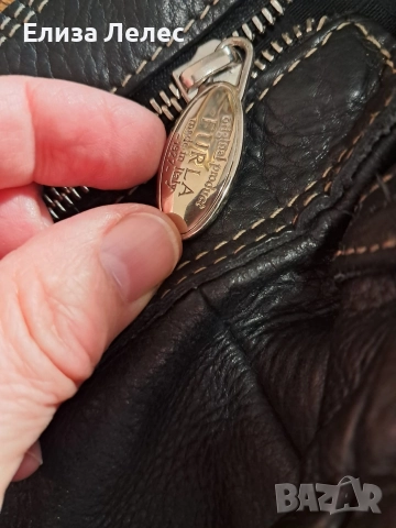 Furla чанта от естествена кожа , снимка 4 - Чанти - 53002380