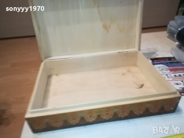 КРАСИВА ДЪРВЕНА КУТИЯ 30СМ 0306251009, снимка 2 - Други ценни предмети - 50530381