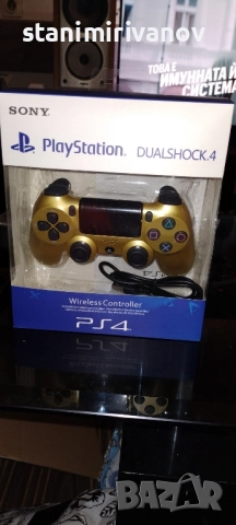 SONY Playstation controller 4, снимка 4 - Джойстици и геймпадове - 52387416