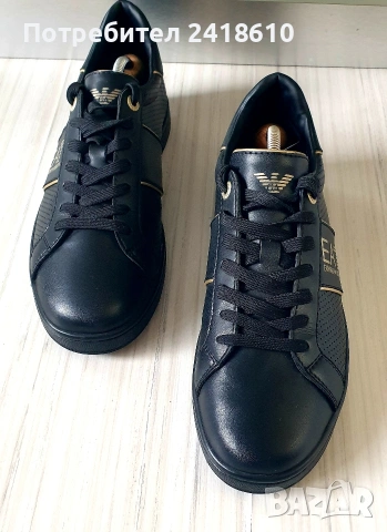 Emporio Armani EA7 Sneakers Mens Size 43/27.7см ОРИГИНАЛ! Мъжки Спортно - елегантни!, снимка 8 - Кецове - 53469126