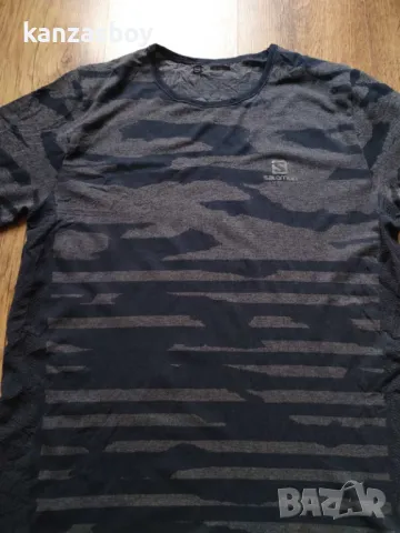 Salomon - безшевна мъжка тениска М, снимка 4 - Тениски - 49844312