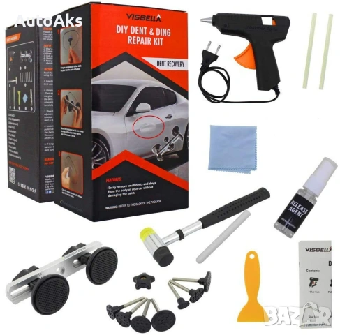 Ремонтен комплект за изправяне на вдлъбнатини по колата