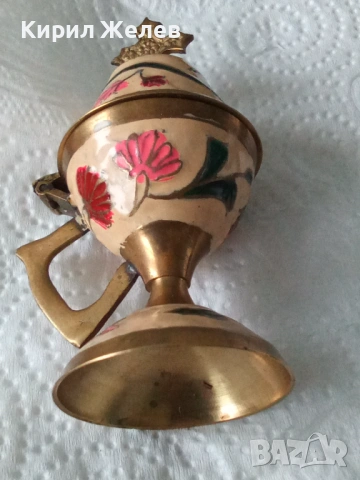 Бронзов тамянник кадилник 53797, снимка 4 - Колекции - 53503391