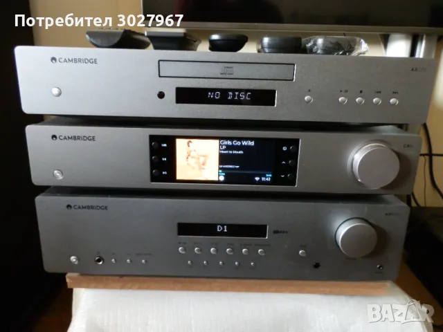 HI FI конфигурация Cambridge Audio, снимка 1 - Ресийвъри, усилватели, смесителни пултове - 48626634