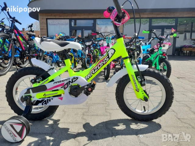 PASSATI Велосипед 12" AMAZONS жълт, снимка 12 - Велосипеди - 53758821