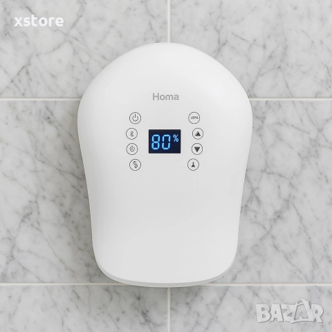 Вентилаторна печка за баня Homa HBH-7720B, 2000W, електронно управление, снимка 4 - Отоплителни печки - 52697787