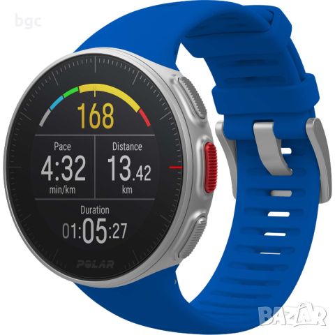 Часовник Smartwatch Polar Vantage V, GPS, Blue - 24 месеца гаранция, снимка 1 - Смарт часовници - 46456193