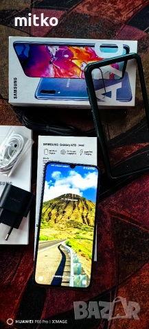 SAMSUNG GALAXY A70-ПЕРФЕКТНО СЪСТОЯНИЕ.ПЪЛЕН КОМПЛЕКТ , снимка 4 - Samsung - 53562657