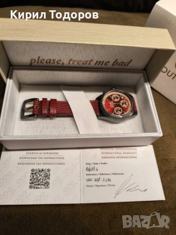Out of Order Sporty Cronografo Red Dial - 200m, снимка 2 - Мъжки - 53831184