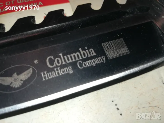 COLUMBIA-30СМ-МАСИВЕН НОЖ С ОРНАМЕНТИ 2608240808, снимка 16 - Ножове - 47023354