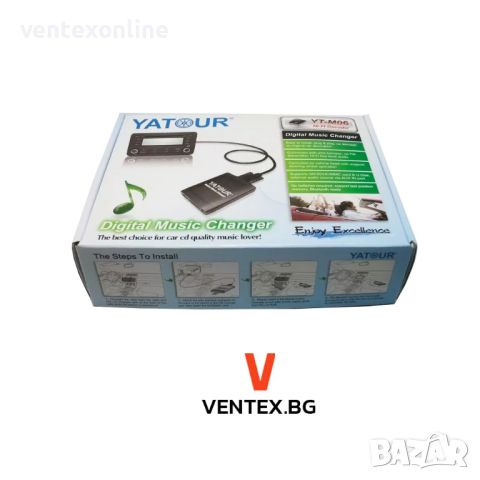YATOUR дигитален чейнджър за BMW E36, E38, E39, E46, X3, X5 USB и AUX, снимка 5 - Аксесоари и консумативи - 46448627