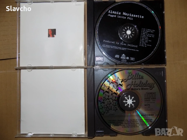 Компакт дискове на-Celine Dion–The Colour Of My Love,Falling Into/Alanis Morissette/ Billie Holiday, снимка 4 - CD дискове - 38590892