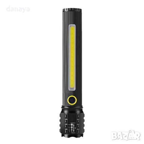 4905 Мощен Led фенер POWER STYLE, Zoom функция, 18см, снимка 8 - Къмпинг осветление - 46329285