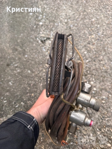 Професионална газова горелка пропан с маркуч и редуцир вентил, снимка 5 - Други инструменти - 54057621