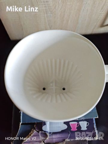 Melitta porcelan filtar, снимка 5 - Кафемашини - 46416949